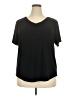 Roz & Ali Black Short Sleeve T-Shirt Size 2X - photo 1