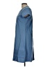 Unbranded Solid Blue Casual Dress Size L (estimated) - photo 5