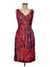 Kay Unger Paisley Red Cocktail Dress Size 8 - photo 1