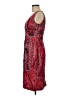 Kay Unger Paisley Red Cocktail Dress Size 8 - photo 5