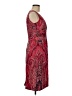 Kay Unger Paisley Red Cocktail Dress Size 8 - photo 4