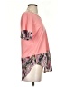 lucy Color Block Pink Short Sleeve T-Shirt Size S - photo 4