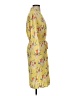 Assorted Brands 100% Polyester Yellow Casual Dress Size S - photo 4