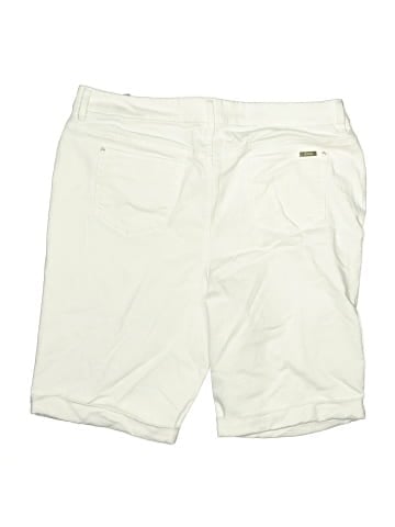 So Slimming by Chico's Khaki Shorts (view 2)