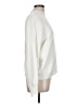 Pinque Solid Ivory Turtleneck Sweater Size L - photo 4
