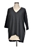 Bobi Gray 3/4 Sleeve Top Size L - photo 1