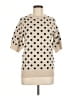 Unbranded Polka Dots Tan Ivory Pullover Sweater Size M - photo 1