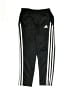 Adidas 100% Polyester Black Track Pants Size 6 - photo 1