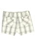 Levi's Plaid Ivory Shorts Size 12 - photo 2