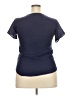 Unbranded Floral Blue Short Sleeve Blouse Size 4X - photo 2