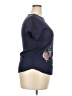 Unbranded Floral Blue Short Sleeve Blouse Size 4X - photo 4