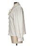 Zara 100% Polyester Ivory Long Sleeve Blouse Size L - photo 5