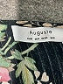 Auguste 100% Rayon Floral Black Casual Dress Size 4 - photo 6