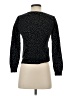 H&M 100% Cotton Polka Dots Black Pullover Sweater Size XS - photo 2