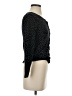 H&M 100% Cotton Polka Dots Black Pullover Sweater Size XS - photo 4