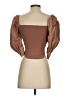 Zara Brown 3/4 Sleeve Blouse Size XS - photo 2