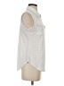 Unbranded Ivory Sleeveless Button-Down Shirt Size XS (estimated) - photo 4