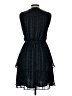 Gap 100% Polyester Polka Dots Blue Cocktail Dress Size 12 - photo 2