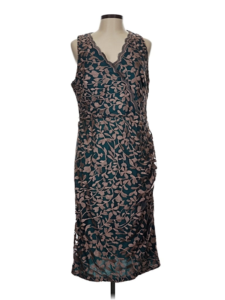 Pre-owned Js Collections Cocktail Dress In Blue