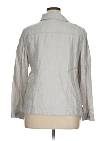 Chico's 3/4 Sleeve Button-Down Shirt (view 2)