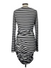 Assorted Brands Stripes Gray Casual Dress Size L - photo 2