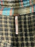 Free People Argyle Black Long Sleeve Blouse Size XS - photo 7