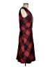 Pendleton 100% Virgin Wool Argyle Red Cocktail Dress Size 8 - photo 4