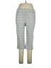 Zoe + Phoebe Print Silver Casual Pants Size XL - photo 1