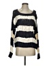 John & Jenn 100% Cotton Stripes Black Pullover Sweater Size XS - photo 1