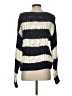 John & Jenn 100% Cotton Stripes Black Pullover Sweater Size XS - photo 2