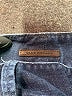 Club Monaco Chevron-herringbone Blue Jeans Size 27 waist - photo 7