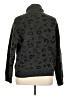 Gibson Latimer Animal Print Black Turtleneck Sweater Size XL - photo 2