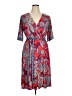 Studio One Paisley Red Casual Dress Size 16 - photo 1