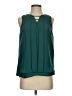 41Hawthorn 100% Polyester Teal Sleeveless Blouse Size XS - photo 1