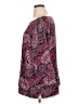 Talbots 100% Polyester Burgundy 3/4 Sleeve Blouse Size 14 - 16 - photo 5