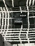 Aqua 100% Polyester Black Sleeveless Blouse Size M - photo 7