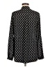 Alice Blue 100% Polyester Polka Dots Black Long Sleeve Blouse Size M - photo 2