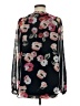 CAbi 100% Polyester Floral Black Long Sleeve Blouse Size S - photo 2