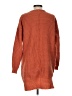 Listicle 100% Polyester Orange Pullover Sweater Size S - photo 2