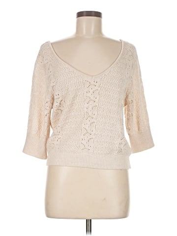 Self Contrast 3/4 Sleeve Top (view 1)