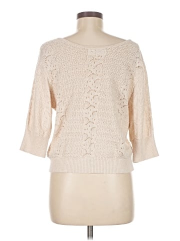 Self Contrast 3/4 Sleeve Top (view 2)