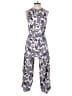 Ann Taylor LOFT Paisley Blue Jumpsuit Size XS - photo 1