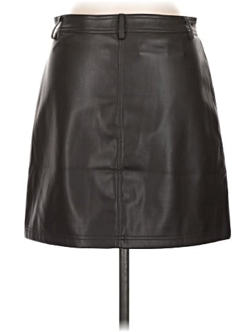 Evereve Faux Leather Skirt (view 2)