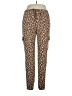 No Comment Animal Print Brown Casual Pants Size XL - photo 1