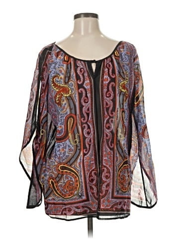 Single 3/4 Sleeve Blouse (view 1)