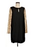 DKNYC 100% Polyester Gold Cocktail Dress Size 8 - photo 1