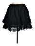 Gap Solid Black Casual Skirt Size M - photo 1