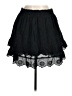Gap Solid Black Casual Skirt Size M - photo 2