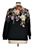 Chico's Floral Black Pullover Sweater Size XL (3) - photo 2