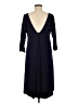 Three Dots Solid Blue Casual Dress Size M - photo 2